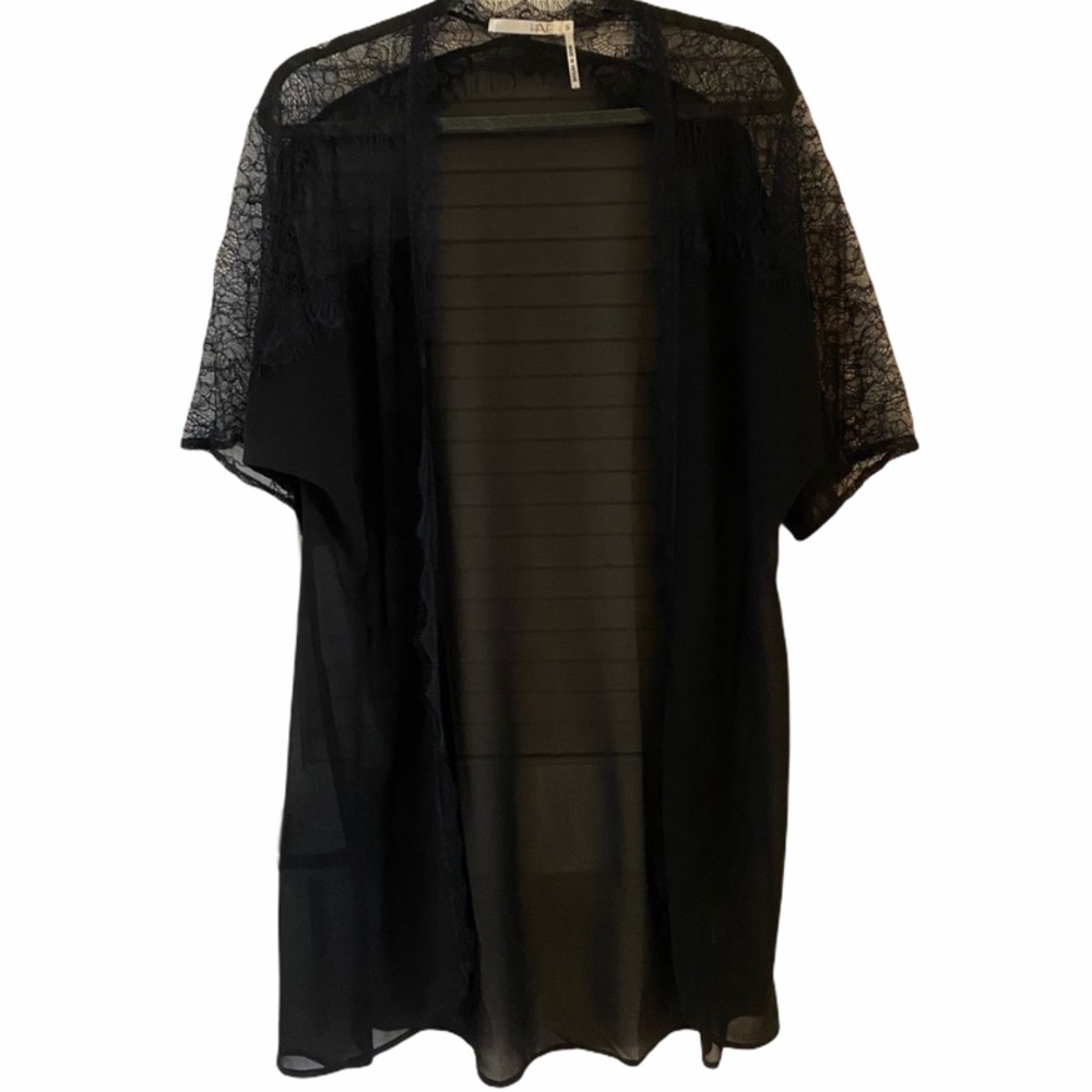 Cute Lace Trim Kimono